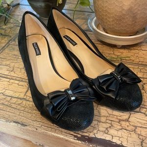 Alex Marie black wedge SZ 7.5